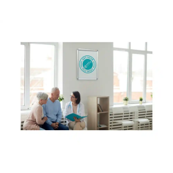 Vitrina de anuncios nobo con marco de aluminio a presion premium plus para exterior din a0 976x40x1390 mm