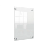 Porta poster nobo acrilico transparente mural din a4 261x24x346 mm