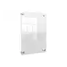 Porta poster nobo acrilico transparente mural din a4 261x24x346 mm