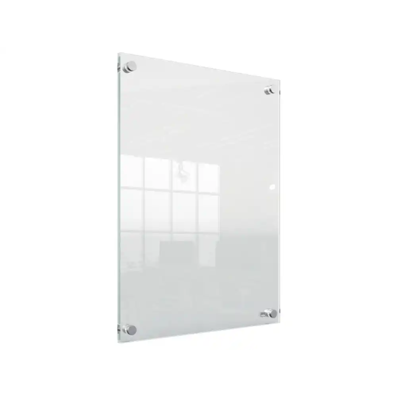 Porta poster nobo acrilico transparente mural din a3 341x24x464 mm
