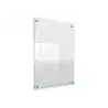 Porta poster nobo acrilico transparente mural din a3 341x24x464 mm