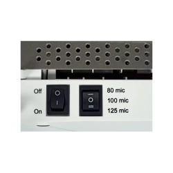 Plastificadora leitz ilam office din a4 2 rodillos hasta 125 mc color blanco/plata