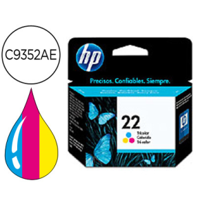 Ink-jet hp n.22 tricolor...