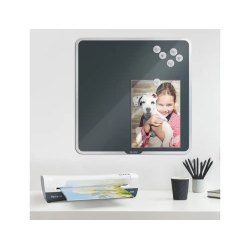 Plastificadora leitz ilam home din a4 2 rodillos hasta 125 mc color blanco/gris