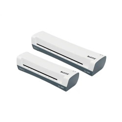 Plastificadora leitz ilam home din a4 2 rodillos hasta 125 mc color blanco/gris