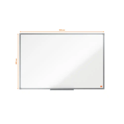 Pizarra blanca nobo essence melamina 900x600 mm