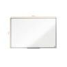 Pizarra blanca nobo essence melamina 900x600 mm