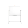 Pizarra blanca nobo classic nano clean movil 1200x900 mm