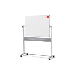 Pizarra blanca nobo basic melamina movil 1200x900 mm