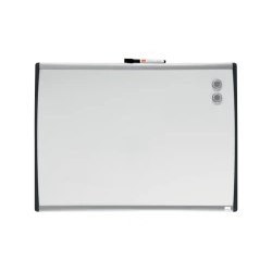 Pizarra blanca nobo magnetica marco arqueado 585x430 mm