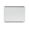 Pizarra blanca nobo magnetica marco dos tonos color 585x430 mm