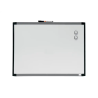 Pizarra blanca nobo magnetica marco dos tonos color 585x430 mm