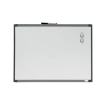 Pizarra blanca nobo magnetica marco dos tonos color 585x430 mm