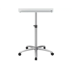 Pizarra de conferencia nobo cristal movil magnetica blanco brillante 700x1850x745 mm