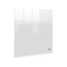 Pizarra blanca nobo acrilica sobremesa o mural transparente con rotulador 300x300 mm