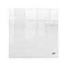 Pizarra blanca nobo acrilica sobremesa o mural transparente con rotulador 300x300 mm