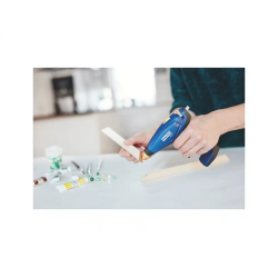 Pistola de silicona caliente rapid bgx7 con bateria para barra de 7 mm