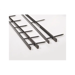 Banda de encuadernacion gbc surebind peine 25 mm color negro caja de 100 unidades