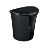 Papelera plastico esselte basko 15 litros color negro