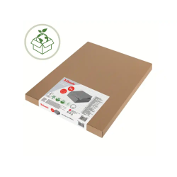 Caja de almacenaje esselte mediana color gris 365x265x205 mm) pack de 3 unidades