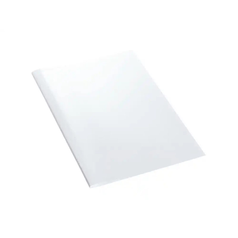 Tapa de encuadernacion termica leitz lomo 1,5 mm color blanco caja de 100 unidades