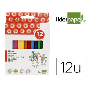 Lapices cera liderpapel...