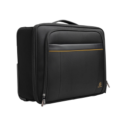 Maletin para portatil exacompta valisette exactive 15.6/' slim con asa extraible color negro 440x370x200 mm