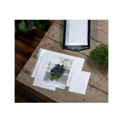 Funda multitaladro leitz recycle din a5 6 taladros polipropileno 100 mc piel de naranja con refuerzo bolsa de