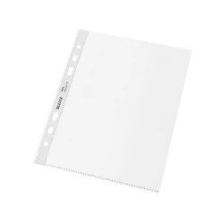 Funda multitaladro leitz recycle din a5 6 taladros polipropileno 100 mc piel de naranja con refuerzo bolsa de