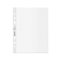 Funda multitaladro leitz recycle din a5 6 taladros polipropileno 100 mc piel de naranja con refuerzo bolsa de