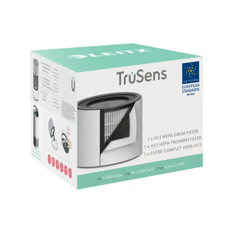 Filtro de carbono leitz hepa 3 en 1 para purificador de aire z-2000/z-2500 en1822 h13