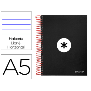 Cuaderno espiral a5 micro...