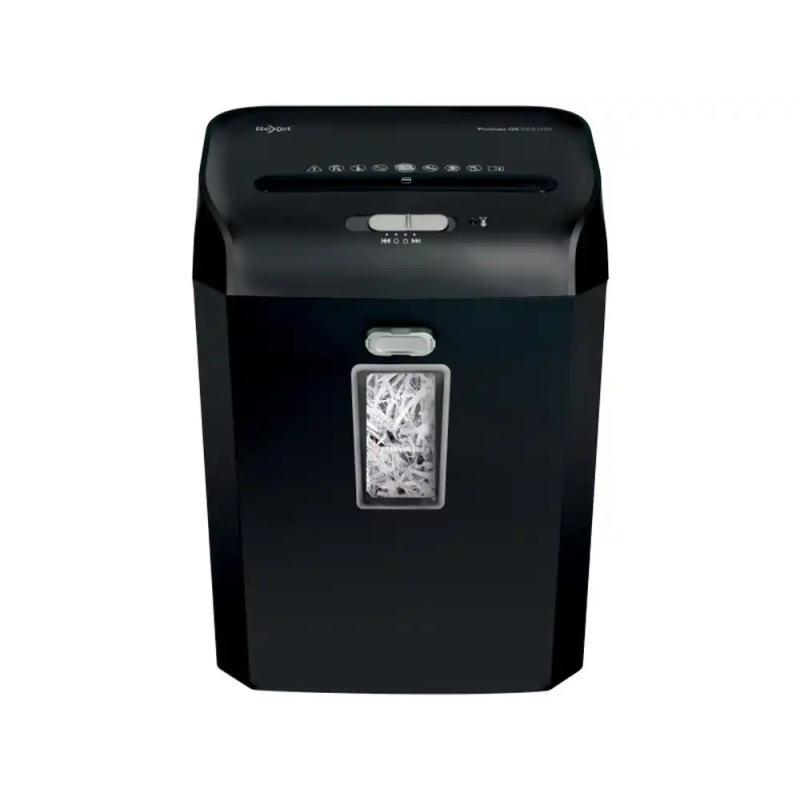 Destructora de documentos rexel promax qs res1123 p2 capacidad de corte 12 hojas destruye grapas clips y