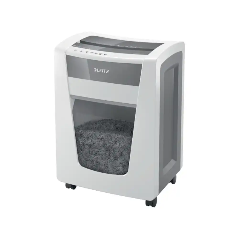 Destructora de documentos leitz iq office pro p6+ capacidad de corte 5 hojas destruye grapas y clips 30