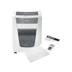 Destructora de documentos leitz iq office pro p6+ capacidad de corte 5 hojas destruye grapas y clips 30