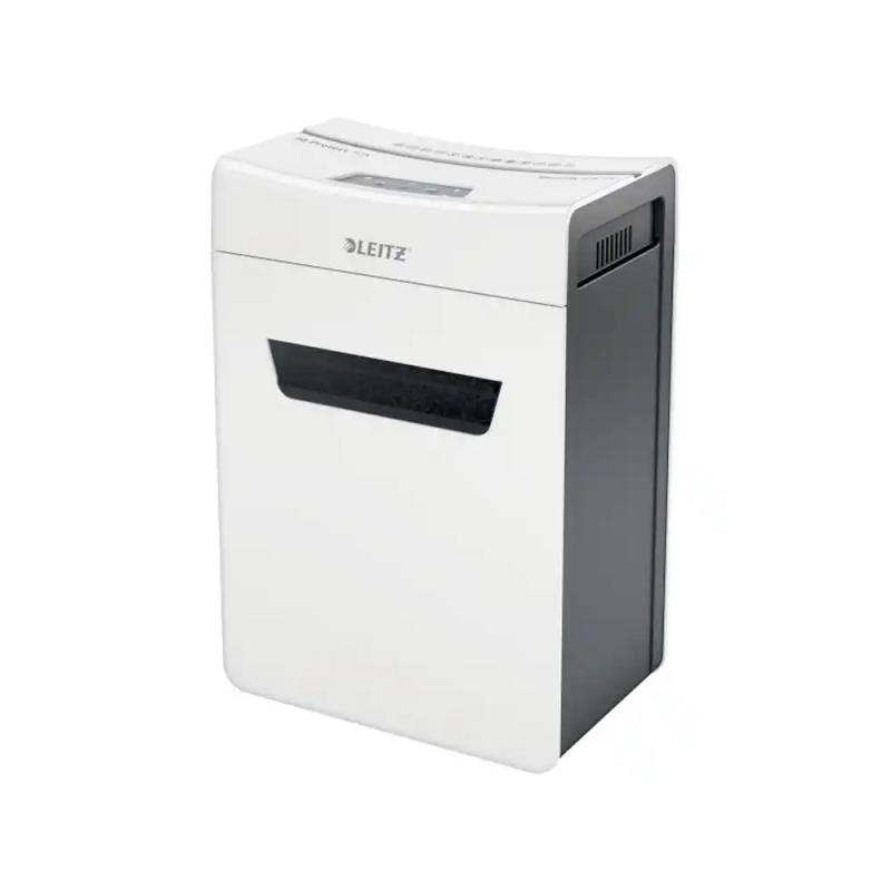 Destructora de documentos leitz iq protect premium 10x p4 capacidad de corte 10 hojas destruye grapas y clips