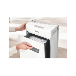 Destructora de documentos leitz iq protect premium 10x p4 capacidad de corte 10 hojas destruye grapas y clips