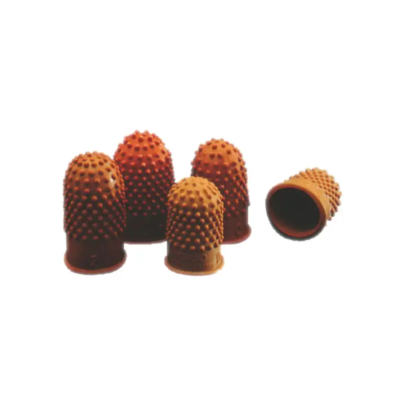 Dedil goma rexel talla 0 18 mm caja de 10 unidades