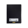 Cuaderno espiral para dibujo derwent din a4 papel negro 40 hojas 200 gr/m2