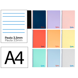 Cuaderno espiral liderpapel...