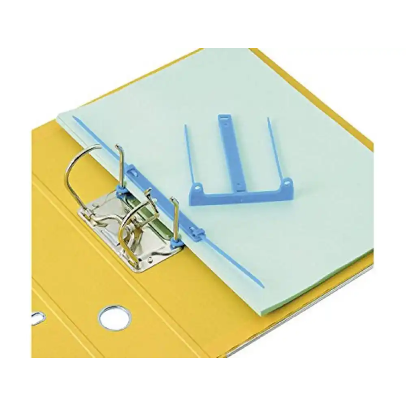 Encuadernador rexel clip capiclass b color azul claro caja de 50 unidades