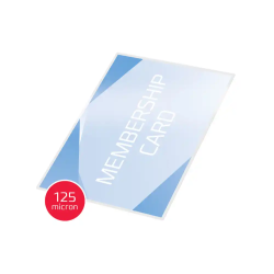 Bolsa de plastificar gbc jumbo 75x105 mm 2x125 mc caja de 100 unidades