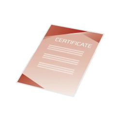 Bolsa de plastificar gbc din a4 2x75 mc caja de 100 unidades