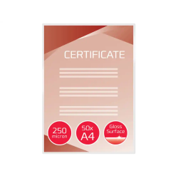 Bolsa de plastificar gbc din a4 2x250 mc caja de 50 unidades