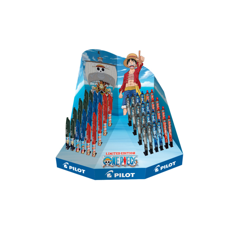 Boligrafo pilot frixion one piece borrable expositor de 48 unidades surtidas