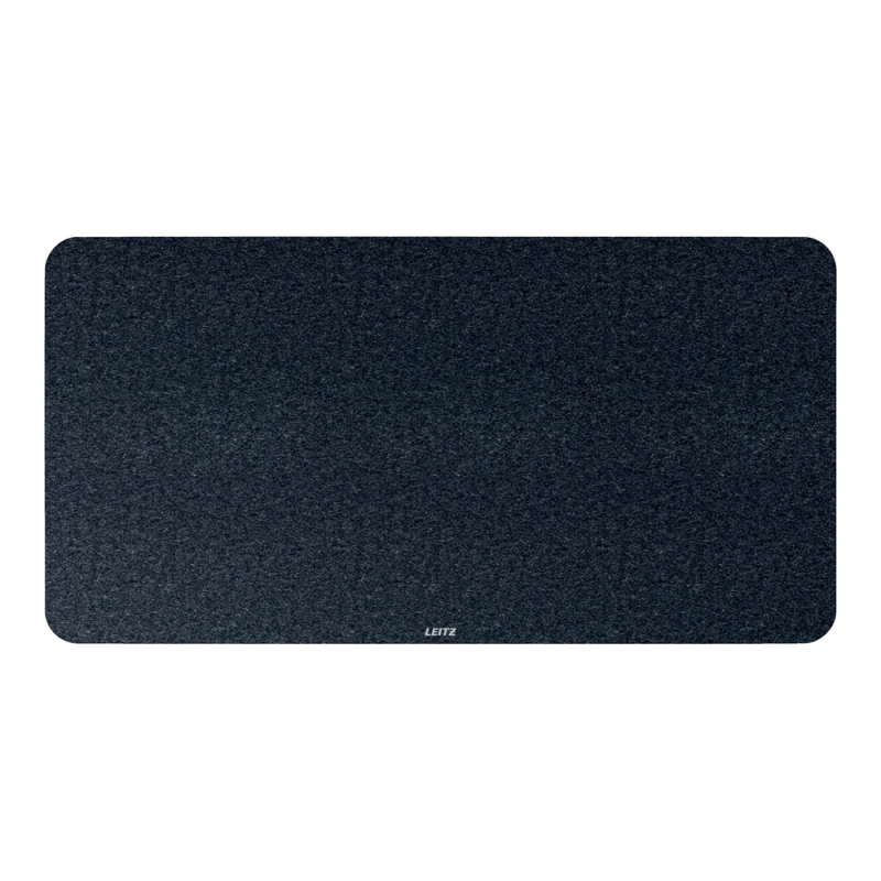 Alfombrilla de sobremesa leitz fieltro 70x36 cm color gris