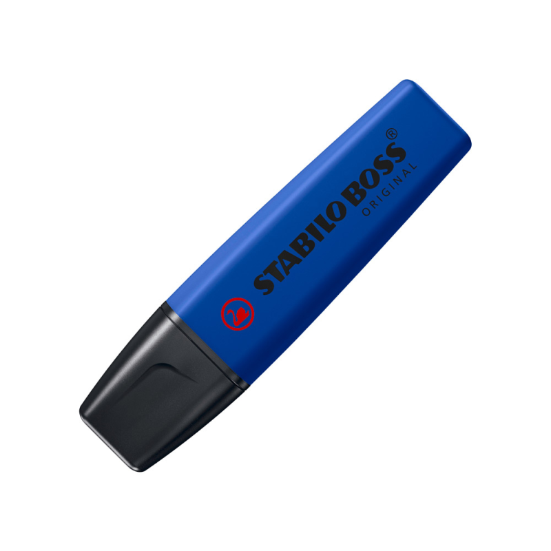 Rotulador stabilo boss fluorescente nature colors wildflower edition color azul marino