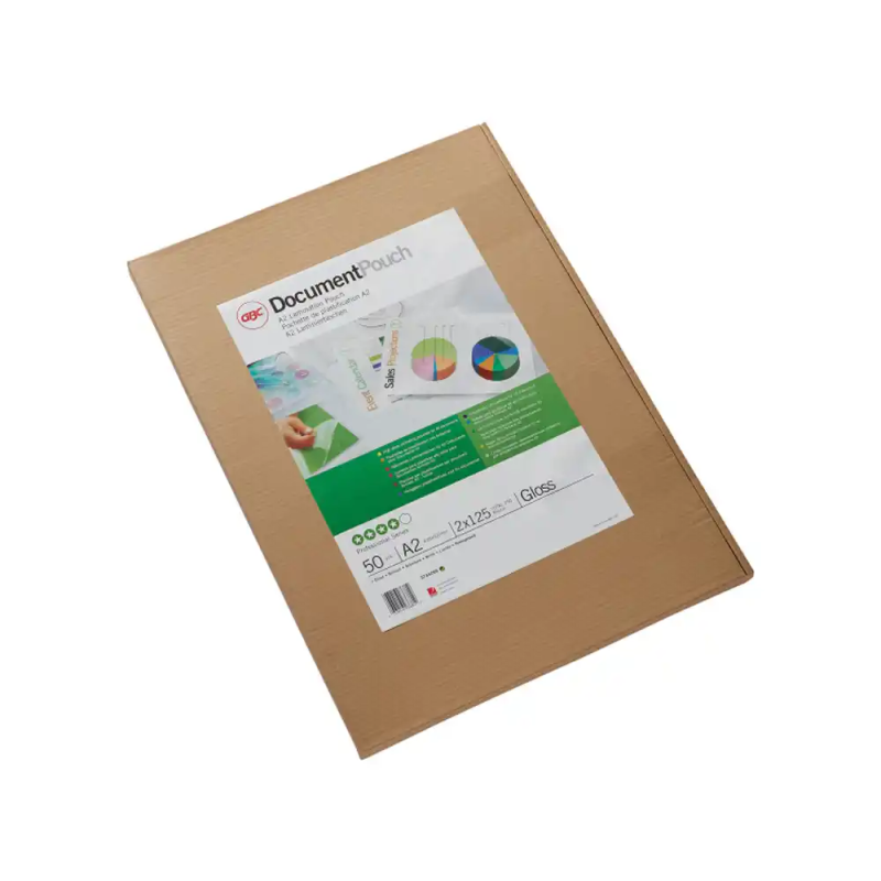 Bolsa de plastificar gbc din a2 2x125 mc caja de 50 unidades