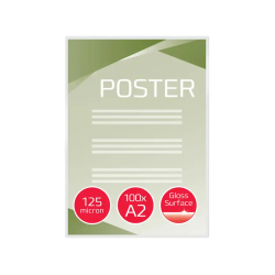 Bolsa de plastificar gbc din a2 2x125 mc caja de 50 unidades