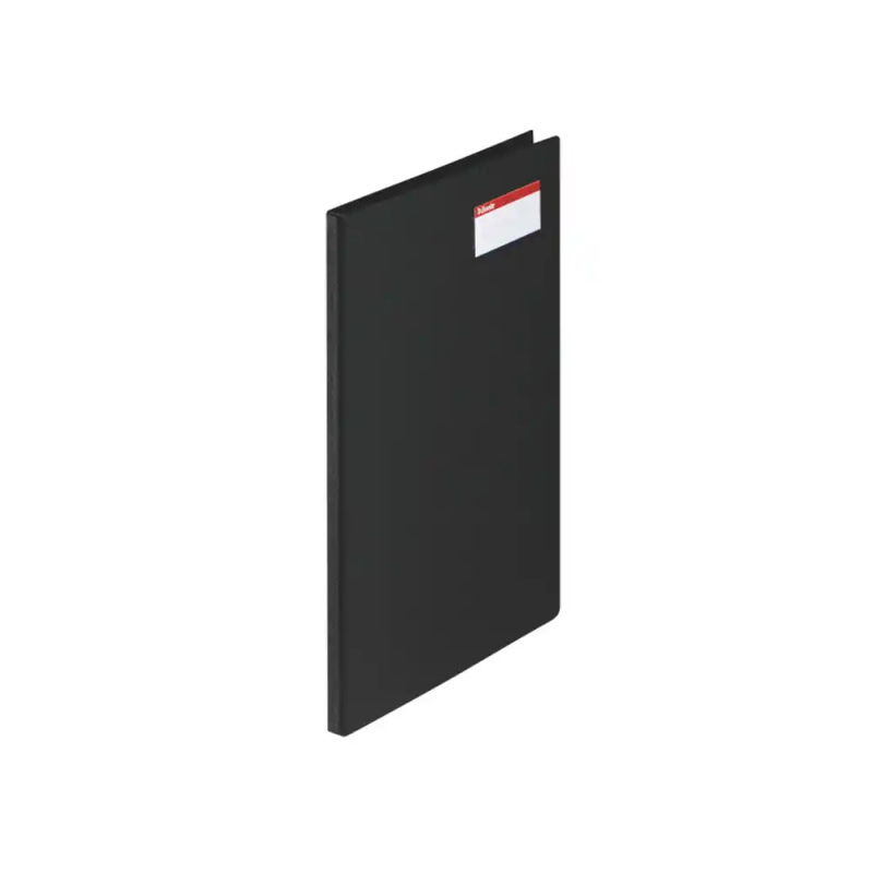 Carpeta esselte miniclips con tapa plastico tarjetero y bolsa interior din a4+ color negro